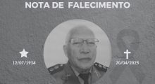 Nota de Pesar: Coronel PM Veterano Manoel Pereira da Silva Filho.