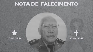 Nota de Pesar: Coronel PM Veterano Manoel Pereira da Silva Filho.