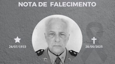 Nota de Pesar: Capitão PM Veterano João Rodrigues