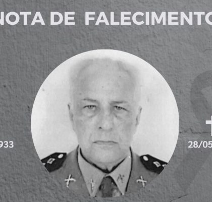 Nota de Pesar: Capitão PM Veterano João Rodrigues