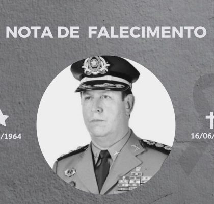 Nota de Pesar: Coronel PM Veterano Edsson Cândido Ribeiro