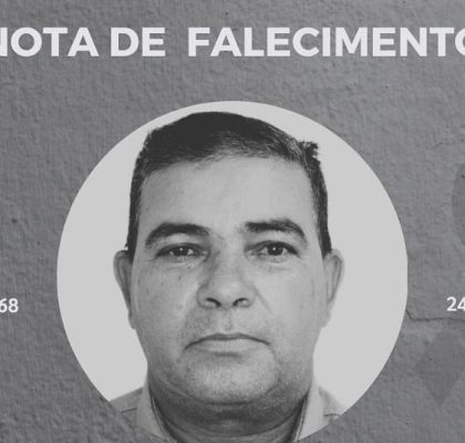 Nota de Pesar: 2° Sargento PM Marcondes Rodrigues Machado