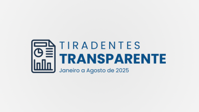 Boletim Tiradentes Transparente – Janeiro a Agosto de 2025