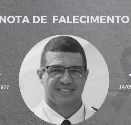 Nota de pesar: Capitão BM Clever Fidelis Reis do Corpo de Bombeiros Militar do Estado de Goiás