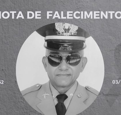 Nota de Pesar: Cabo PM Veterano Salgênio Ribeiro Costa