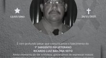 1° Sargento PM Veterano Ricardo Luiz Bailona Neto
