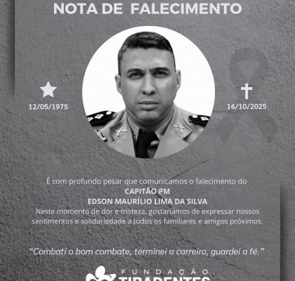 Capitão PM Edson Maurílio Lima da Silva 