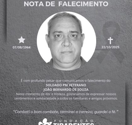 Soldado PM Veterano João Bernardo de Souza